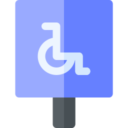 Parking sign icon