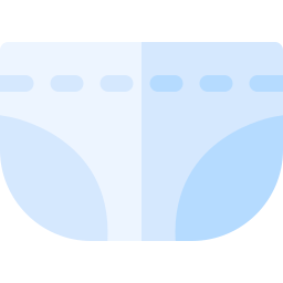 Baby diaper icon