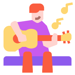 guitarra icono