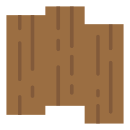 houten bord icoon