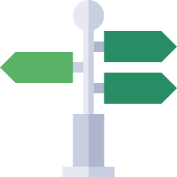 Signpost icon