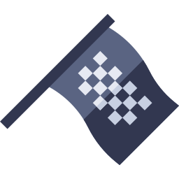 flaga w szachownicę ikona