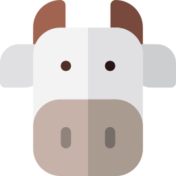 vaca icono