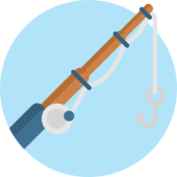 Fishing rod icon