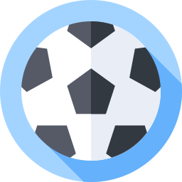 pallone da calcio icona
