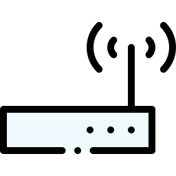 Router de wifi icono