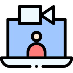 영상 통화 icon