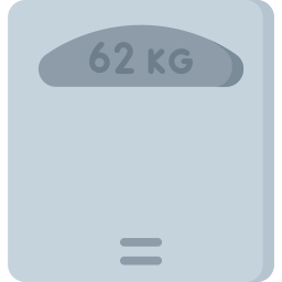 Weight scale icon