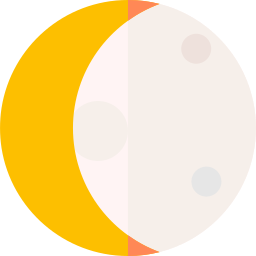 Moon phase icon