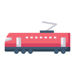 elektrische trein icoon