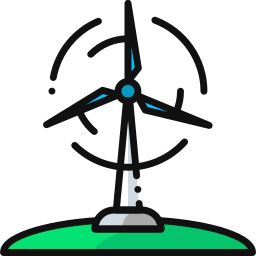 Énergie éolienne Icône