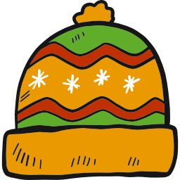 Winter hat icon