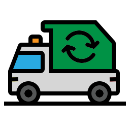camion poubelle Icône