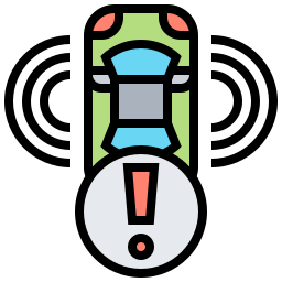 sensor de movimento Ícone