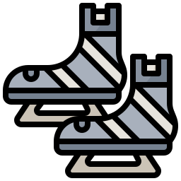 Ice skates icon