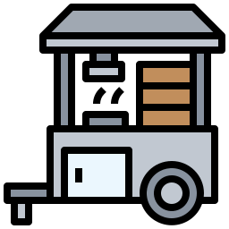 Stall food icon