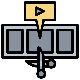 video bewerking icoon