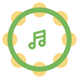 Tambourine icon