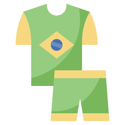 uniforme de futebol Ícone
