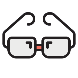 occhiali da lettura icona