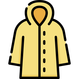 imperméable Icône