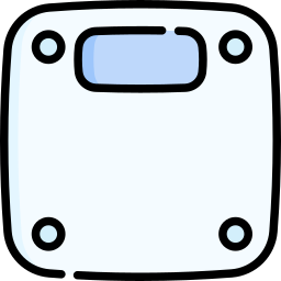 Weight scale icon