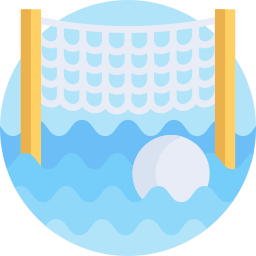 Water volleyball icon