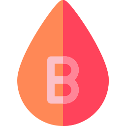 b bloedgroep icoon