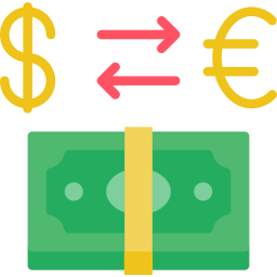 Currency exchange icon