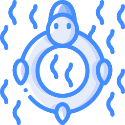 Inflatable duck icon