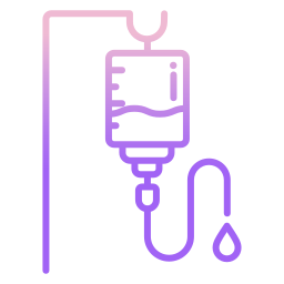 gotejamento salino intravenoso Ícone