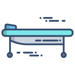 Hospital bed icon