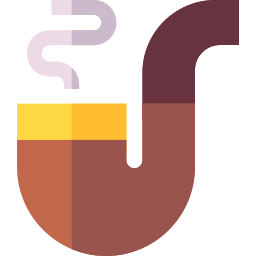 Smoking pipe icon