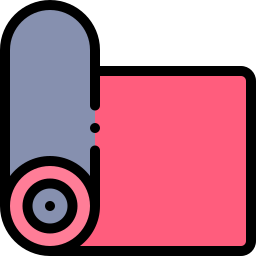 yoga matte icon