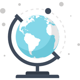 globo terrestre icona