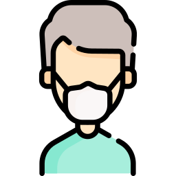 Medical mask icon