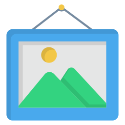 Photo frame icon