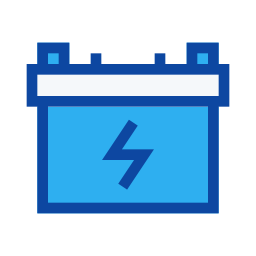 Charging battery icon