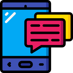 Mobile message icon