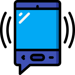 message mobile Icône