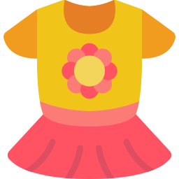 Baby clothes icon