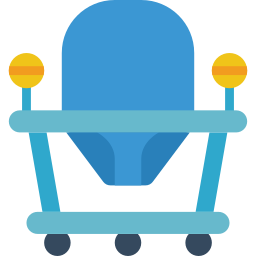 Baby walker icon