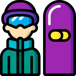 snowboard ikona