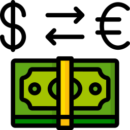 Currency exchange icon