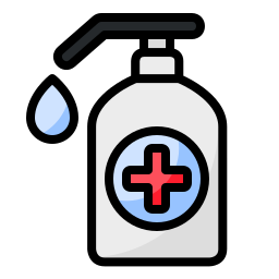 Hand sanitizer icon