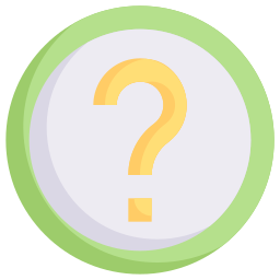 vraag logo icoon