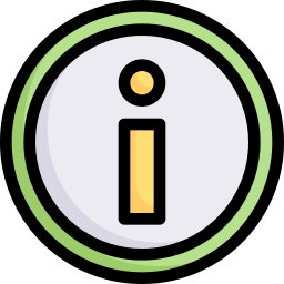 Information sign icon