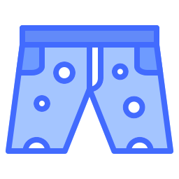 pantalones cortos icono