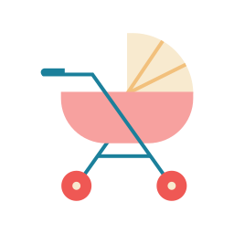 kinderwagen icon