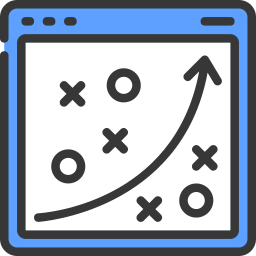 Strategic plan icon